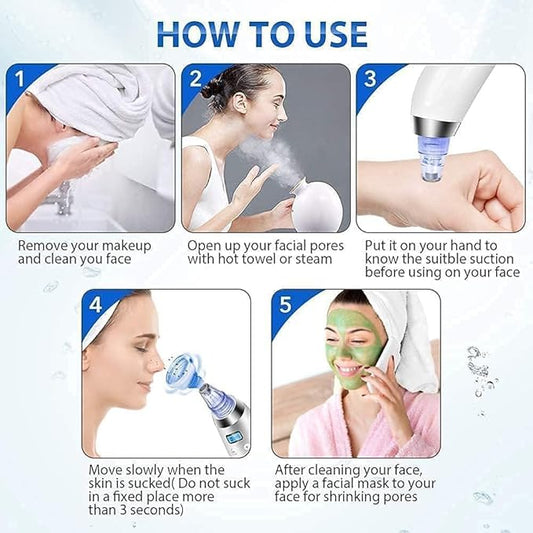 4-in-1 Suction Black Head Remover