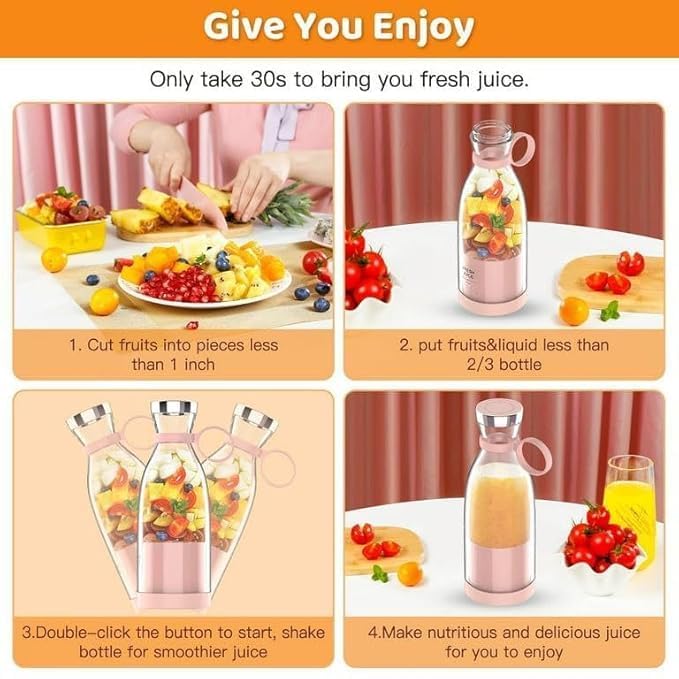 Portable Mini Blender For Fresh Juice