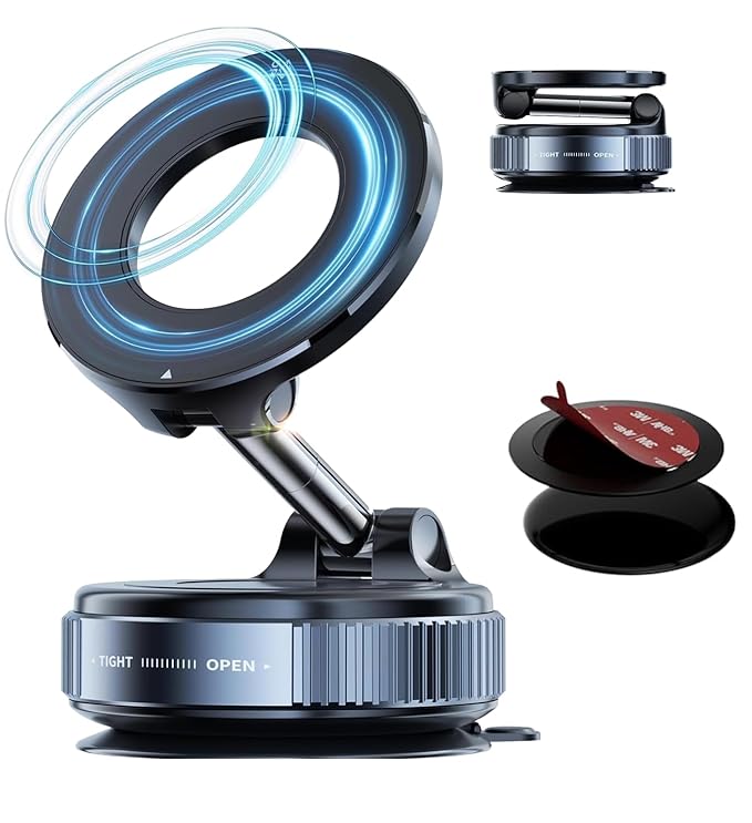 Magnet Suction Phone Holder (Foldable)