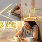 GlowPad RGB 3D Acrylic LED Writing Board – Reusable Message Display