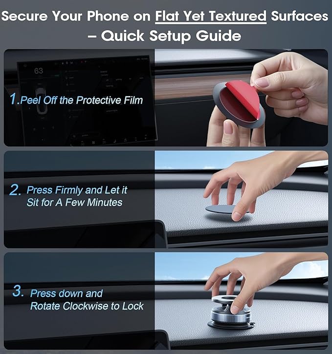 Magnet Suction Phone Holder (Foldable)