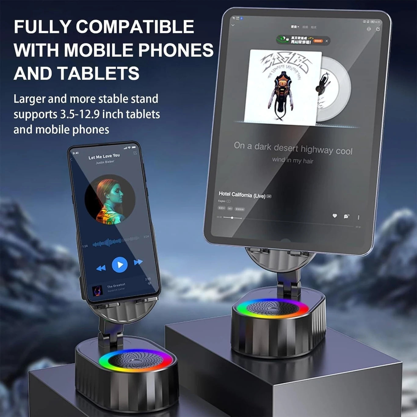 Wireless Induction Bluetooth Speaker(5 in 1)